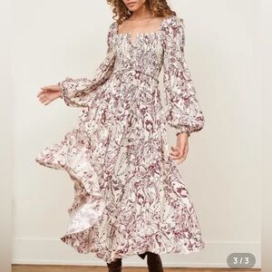 La Ligne Bettina Dress 100% Silk